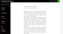 Desktop Screenshot of blog.mrfootage.com